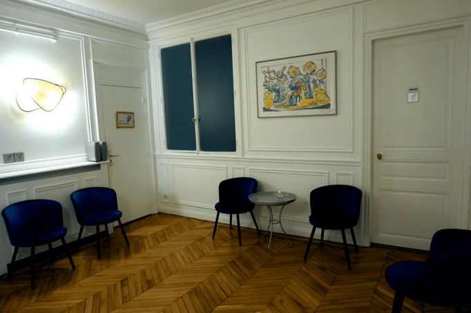 Cabinet Paris 75009 salle d'attente